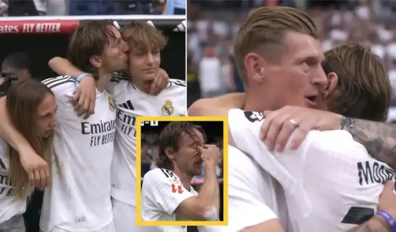 VIDEO: Madrid je plakao ove subote, kad je izišao Luka, posljednji put...