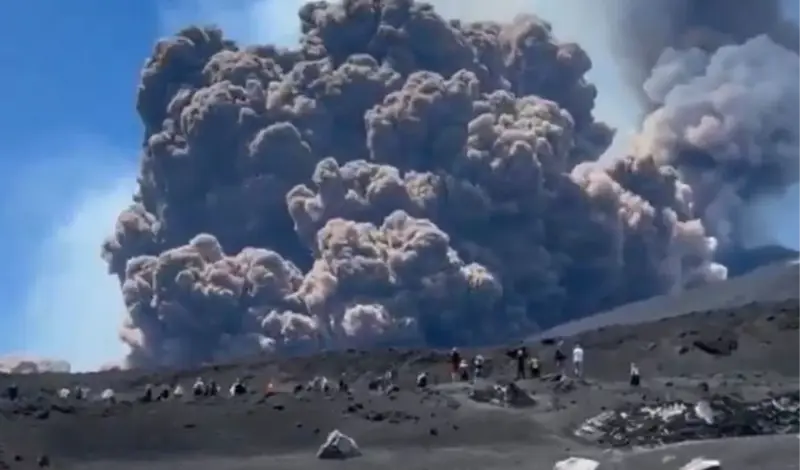 Eruptirao vulkan Etna