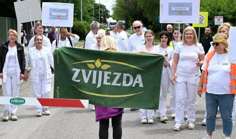 Štrajk radnika PIK Vrbovca i Zvijezde ušao u 11. dan