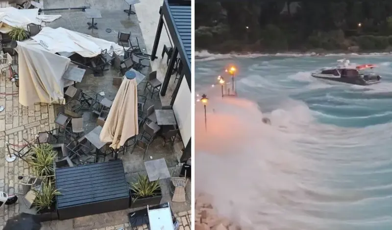 VIDEO: Oluja poharala Istru. Srušena stabla, kućice, ima ozlijeđenih...