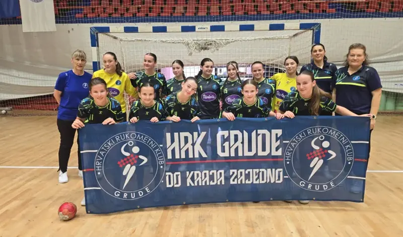 Mlađe kadetkinje HRK Grude 3. u BiH!