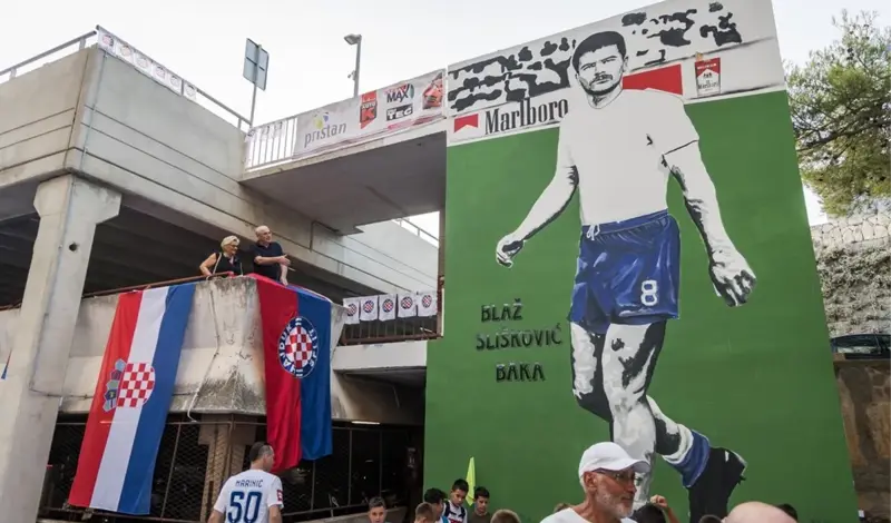 Legendarni Baka dobio mural u Splitu