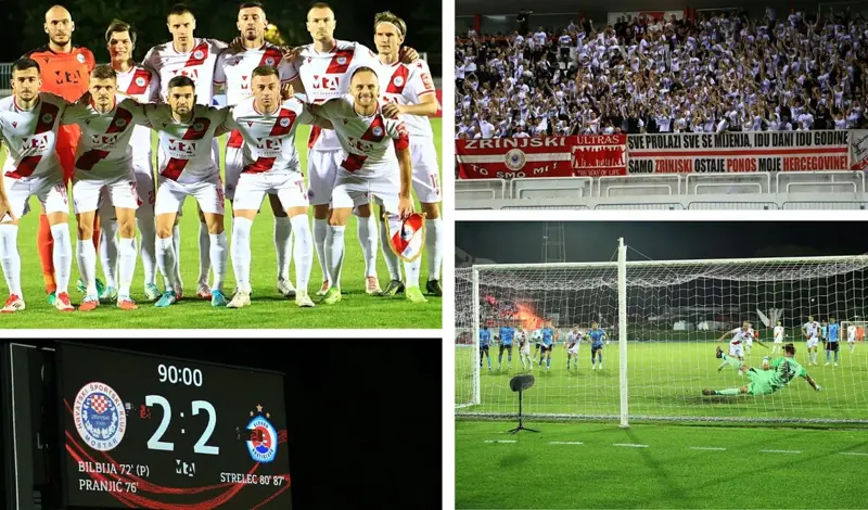 FOTO: Zrinjski ostavio srce na terenu, natjecanje nastavlja u Europskoj ligi