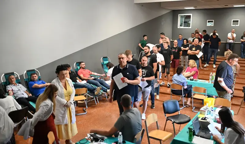 Grude izjednačile vlastiti rekord po broju darovanih doza krvi u jednoj akciji