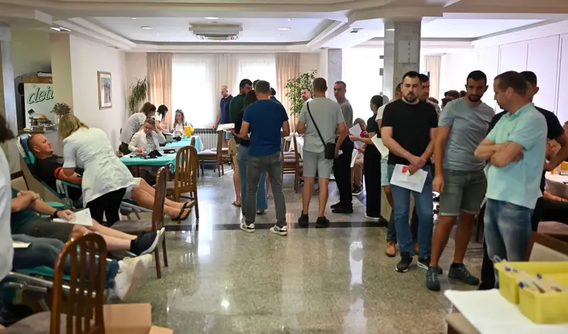 Širokobriježani darovali rekordnih 76 doza krvi