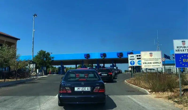 Uklonjen kvar na graničnom prijelazu Vinjani Gornji s BiH