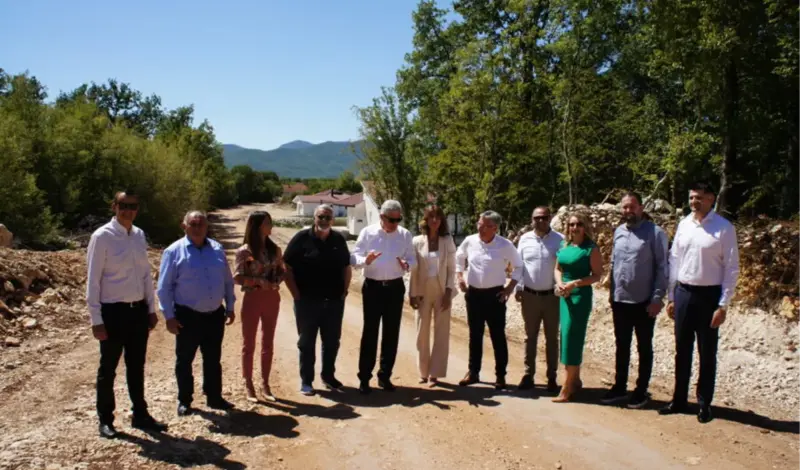 Čović i ministrica Katić sa suradnicima posjetili Grude