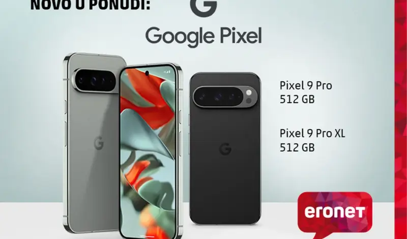 ERONET prvi u BiH nudi Google Pixel uređaje!
