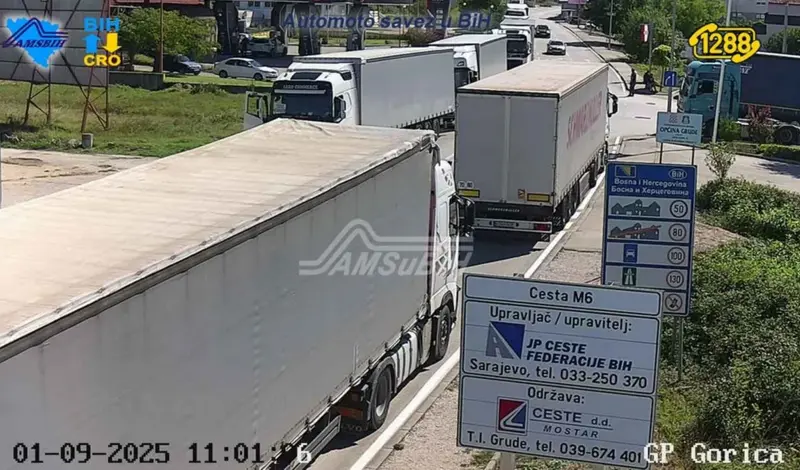 Kamiondžije blokirali teretne terminale na granicama