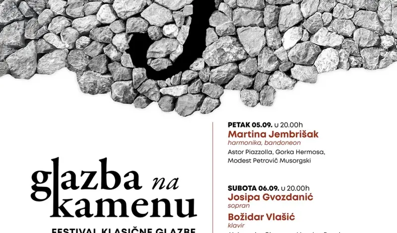 GLAZBA NA KAMENU -  Tri vrhunske koncertne večeri u Grudskoj Kamenoj ljepotici