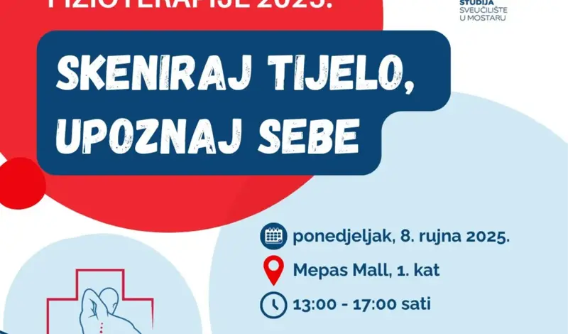 Fakultet zdravstvenih studija obilježava Svjetski dan fizioterapije 2025. nizom aktivnosti