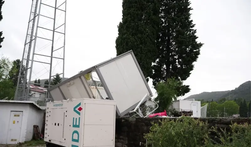 Nevrijeme napravilo veliku štetu na stadionu Zrinjskog