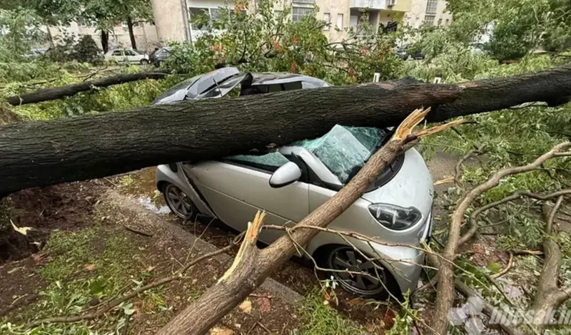 Nevrijeme u Mostaru napravilo kaos