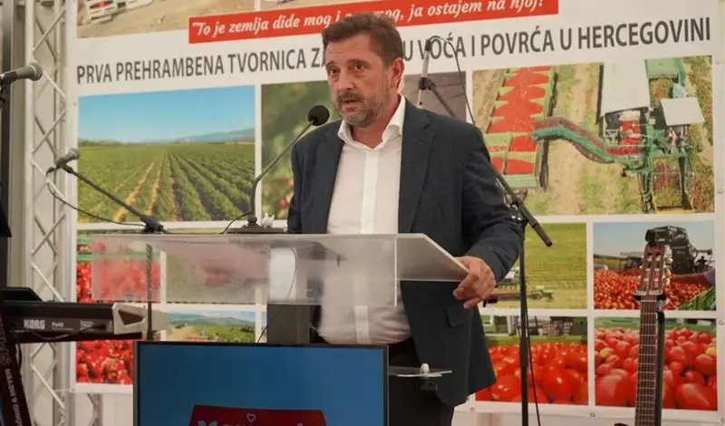 Gradonačelnik Mostara otvorio prvu tvornicu za preradu voća i povrća u Hercegovini