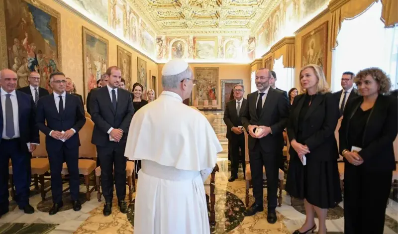 Željana Zovko na audijenciji kod Pape Lava XIV.