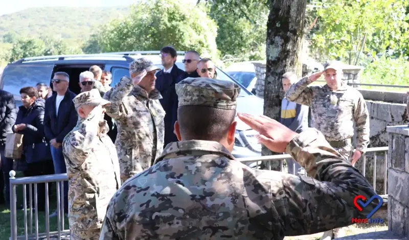 FOTOGALERIJA - Na Vrdima obilježena 32. godišnjica stradanja hrvatskih vitezova