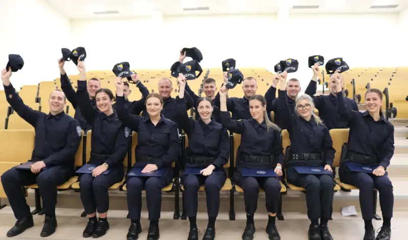 Promovirano 14 mlađih inspektora SIPA