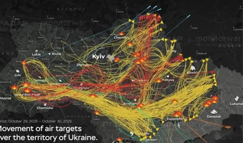 Jedan od najvećih napada na Ukrajinu dosad: 653 drona, 52 rakete