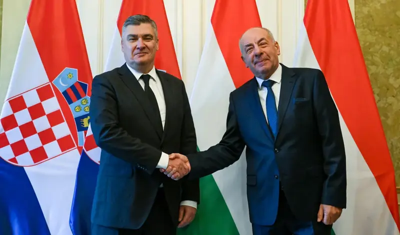 Sastali se predsjednici Hrvatske i Mađarske: Mi i Hrvati smo drevni kršćanski narodi