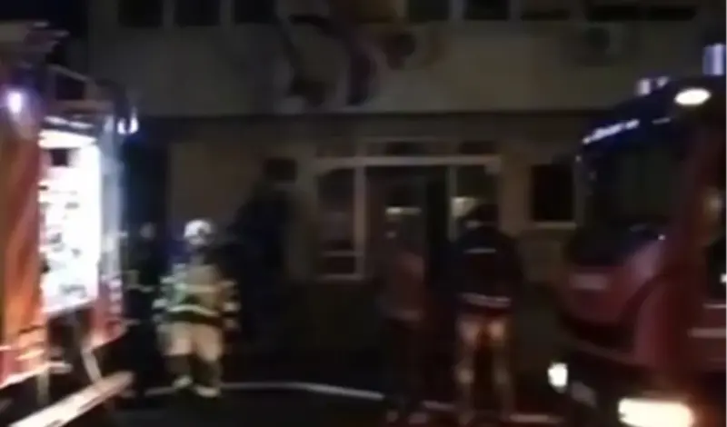 Hladnjak izazvao požar u kninskoj policiji