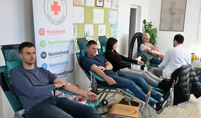 Akcijom u Rakitnu zaključena rekordna godina darivanja krvi u Posušju