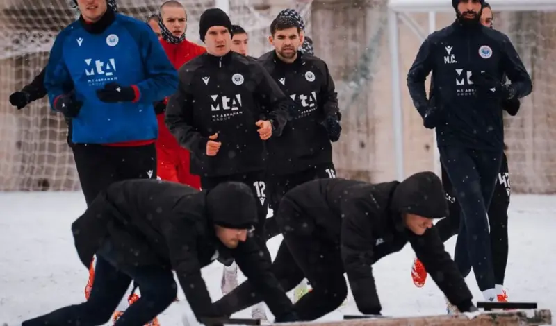 Snijeg dočekao Plemiće na početku priprema VIDEO