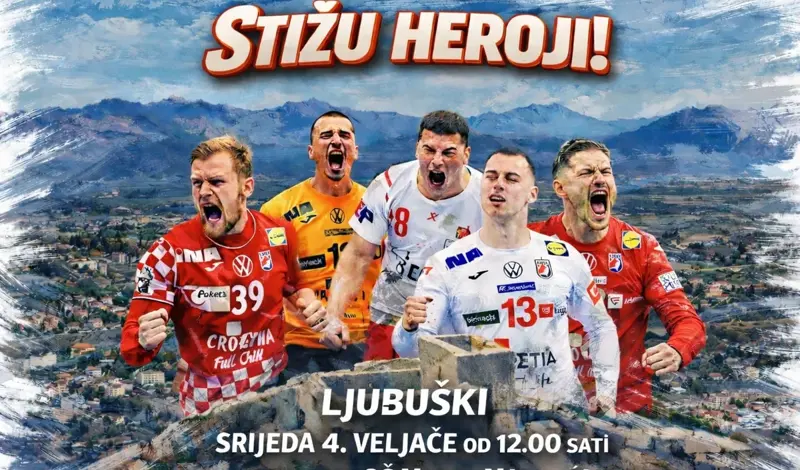 DOČEK U LJUBUŠKOM - Stižu heroji, dočekajmo ih zajedno