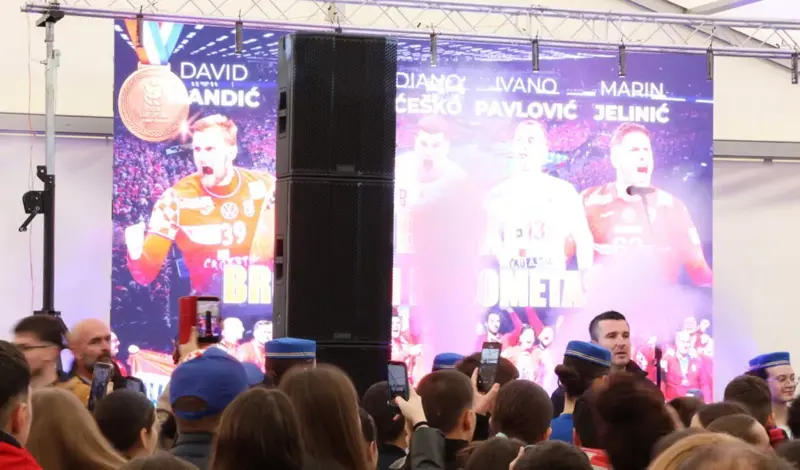 U Ljubuškom svečano dočekani hrvatski bročani reprezentativci