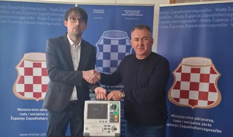 Dom zdravlja Posušje bogatiji za novi defibrilator