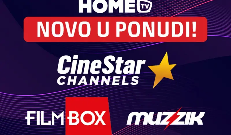 Novi filmski i glazbeni kanali na HOME.TV-u