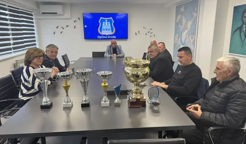 Općina Grude upriličila prijam za BK Grude