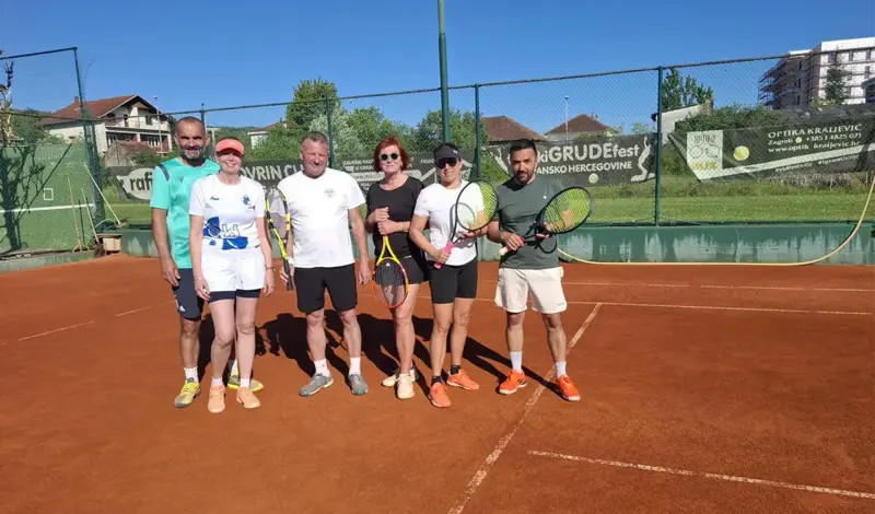 Završen 1. Masters mješovitih parova u organizaciji TK Grude FOTO