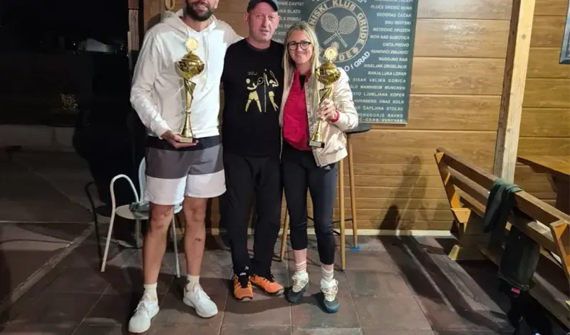 Završen 1. Masters mješovitih parova u organizaciji TK Grude FOTO
