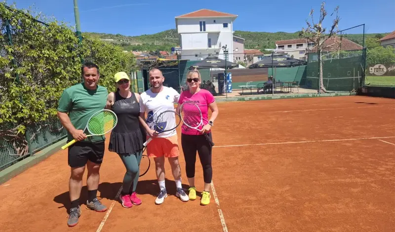 Završen 1. Masters mješovitih parova u organizaciji TK Grude FOTO