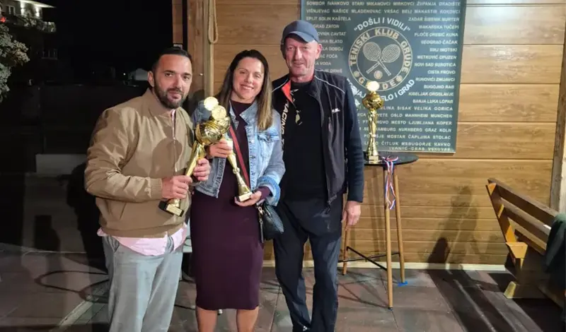 Završen 1. Masters mješovitih parova u organizaciji TK Grude FOTO