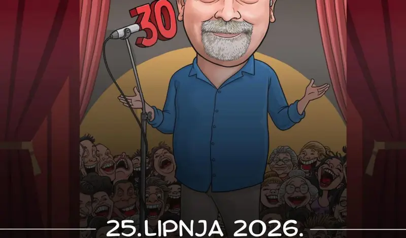 Večer puna humora: Večeras u Grude stiže Željko Pervan!