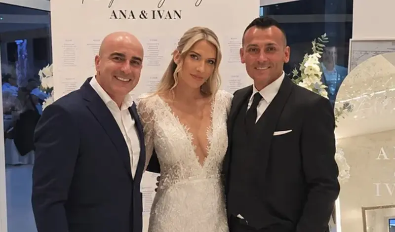 U Ljubuškom se oženio Ivan Bebek (49), jedan od najpoznatijih hrvatskih nogometnih sudaca