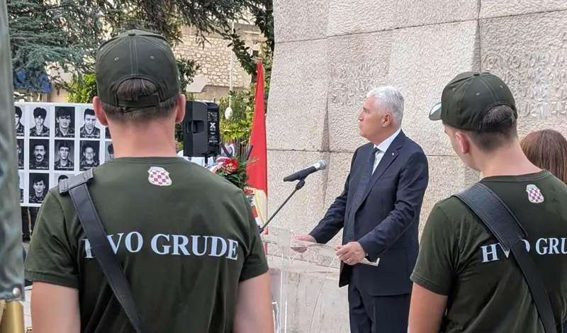 Dragan Čović u Grudama: U BiH smo ugradili sve vrijednosti Herceg Bosne!