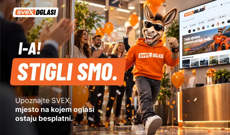 I-A! Stigli smo. Upoznajte SVEX – mjesto na kojem oglasi ostaju besplatni