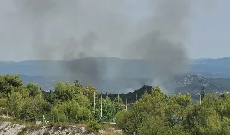 Požar kod Lisica i Crvenog Grma ugašen nakon intervencije Air Tractora