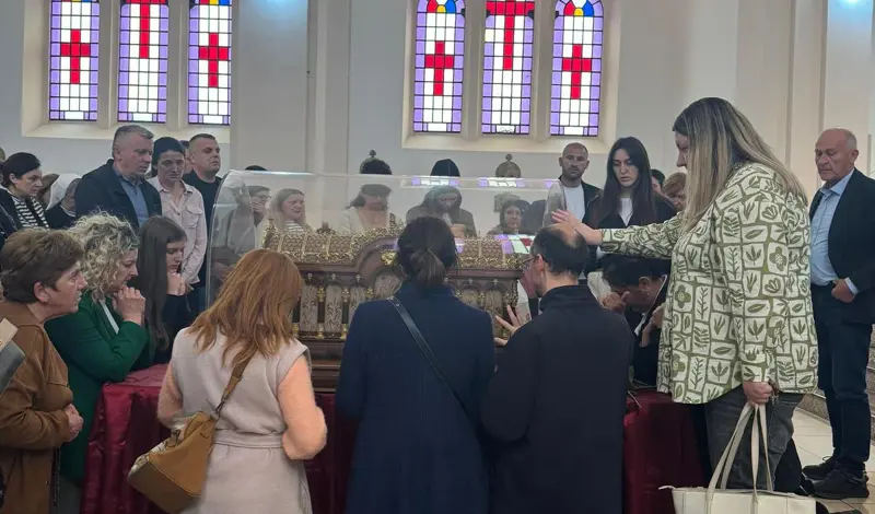 Relikvije svete Male Terezije i njezinih svetih roditelja pohodile župu Ledinac FOTO