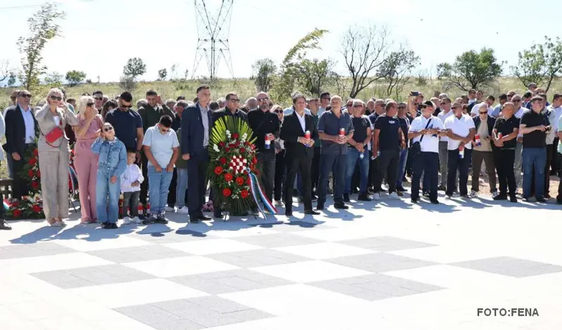 Na Krivodolu kod Mostara obilježena 34. obljetnica pogibije petorice ljubuških branitelja