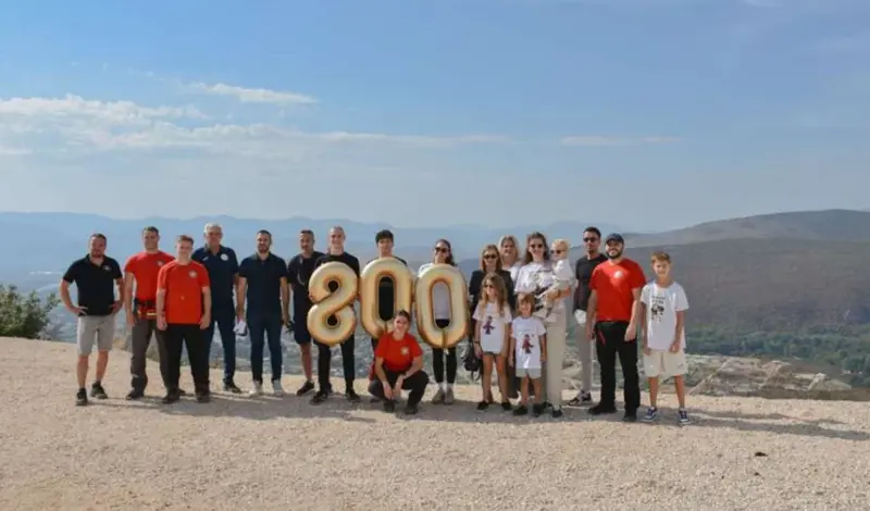 Čapljina: Posađeno 800 borova u čast 800 godina svetog Franje