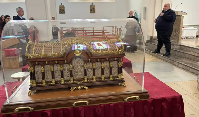 Relikvije svete Male Terezije i njezinih svetih roditelja pohodile župu Ledinac FOTO