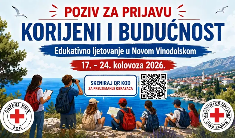 Djeca i mladi iz ŽZH mogu na edukativno ljetovanje u Novi Vinodolski