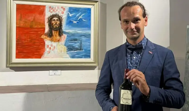 Petar Šibenik sudjelovao je na izložbi u Rimu