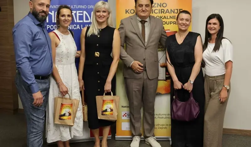 U Ljubuškom predstavljena knjiga o kriznom komuniciranju dr. sc. Drage Martinovića FOTO