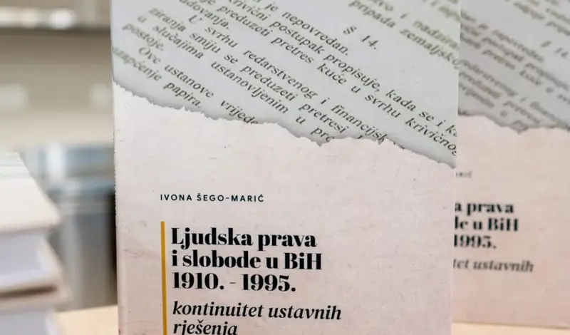 U Čitluku predstavljena knjiga o razvoju ljudskih prava i ustavnih rješenja u BiH