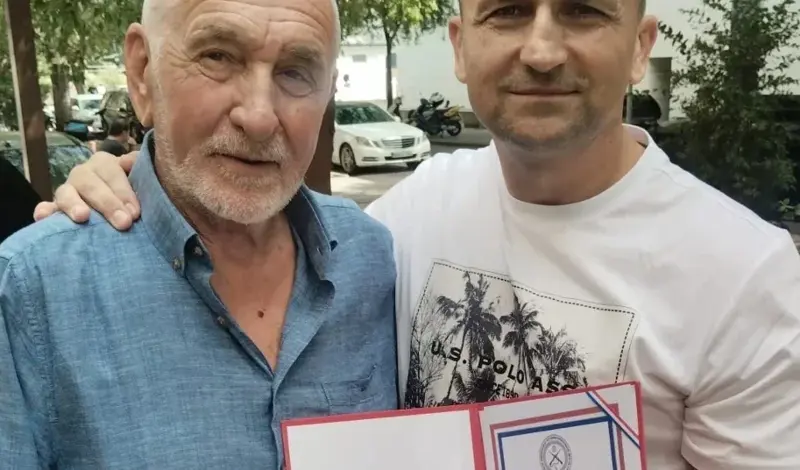 Nakon 18 godina Ivanu Anušiću uručena zahvalnica za obranu Hercegovine