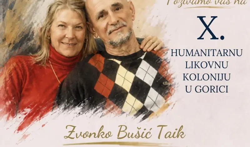 U GORICI SE ODRŽAVA X. HUMANITARNA LIKOVNA KOLONIJA „ZVONKO BUŠIĆ TAIK“